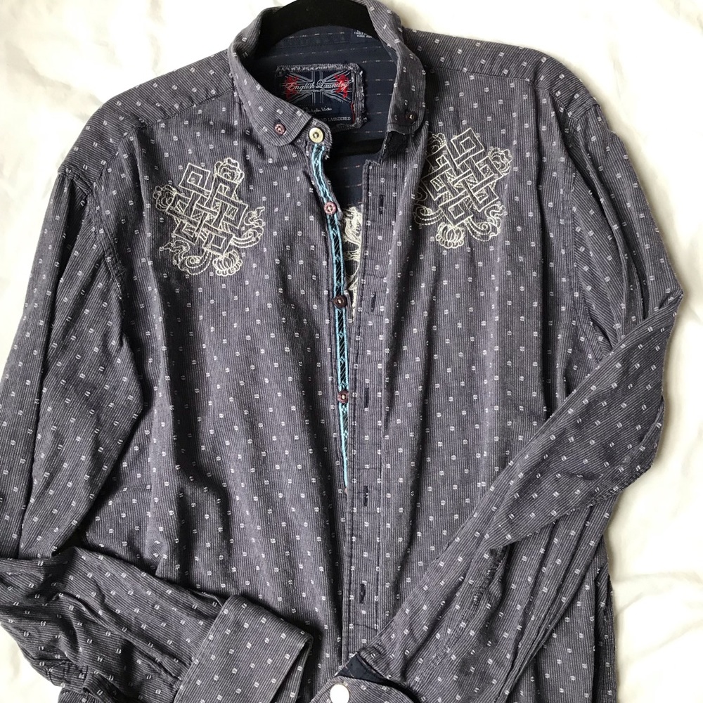 Men’s English Laundry Casual Long Sleeved Shirt
